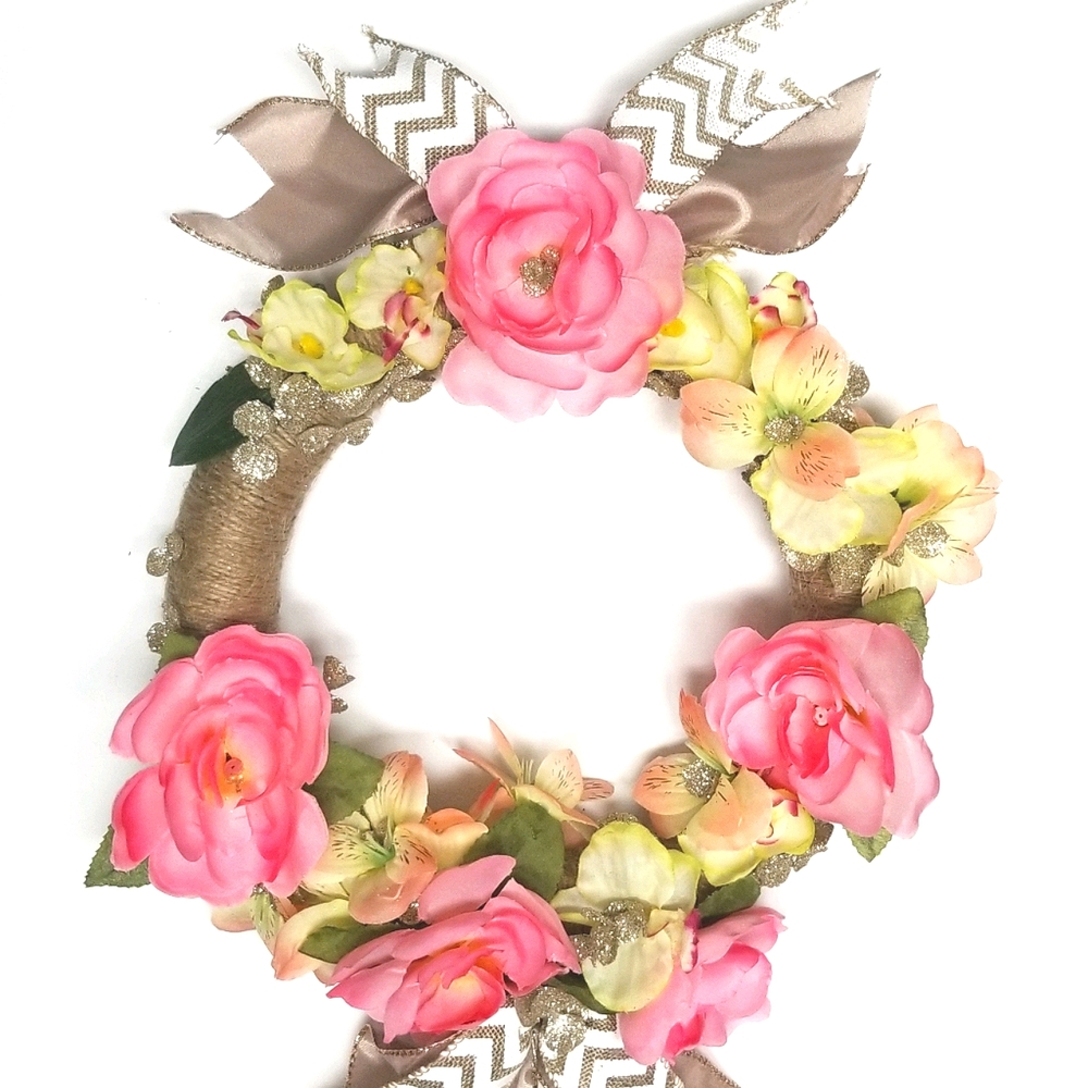 Spring/Summer 'Rosescape' Wreath